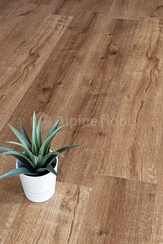 Кварцвиниловая плитка Alpine Floor Натуральное дерево (Real Wood) Дуб Royal Синхронное тиснение ECO 2-1